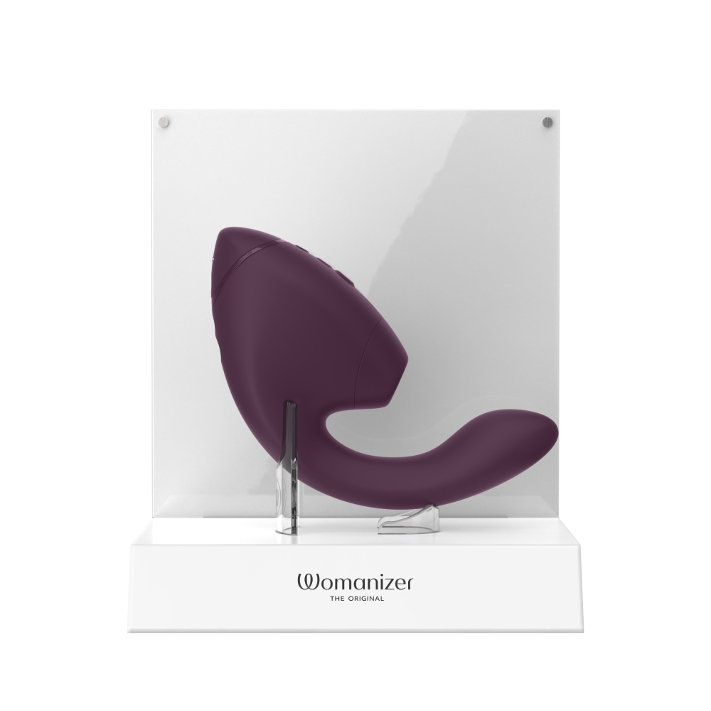 Вакуумний вібратор - Вібратор-стимулятор вакуумний Womanizer Next Duo Dark Purple для точки G, фіолетовий 10