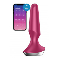 T360161 Анальная пробка с функцией управления смартфоном SATISFYER PLUG-ILICIOUS 2 BERRY