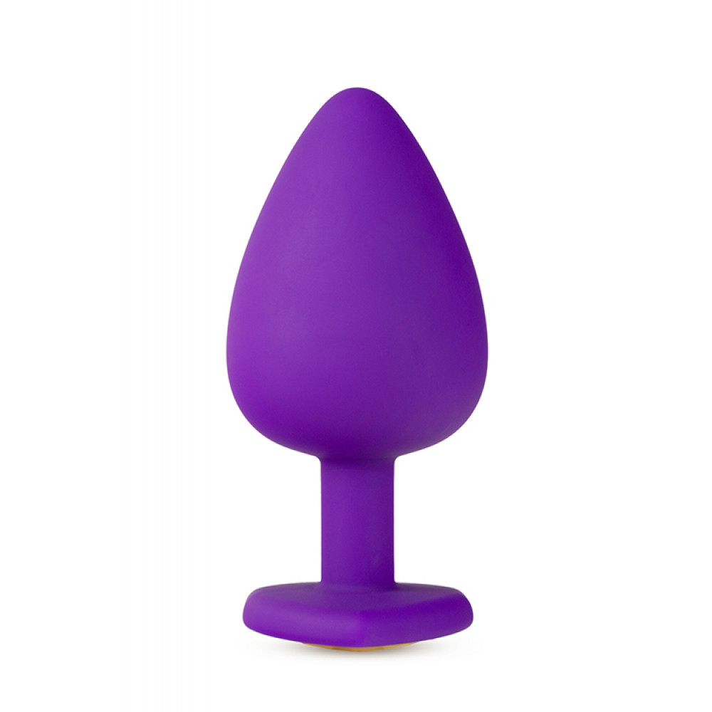 Анальные игрушки без вибрации - Анальная пробка TEMPTASIA BLING PLUG LARGE PURPLE