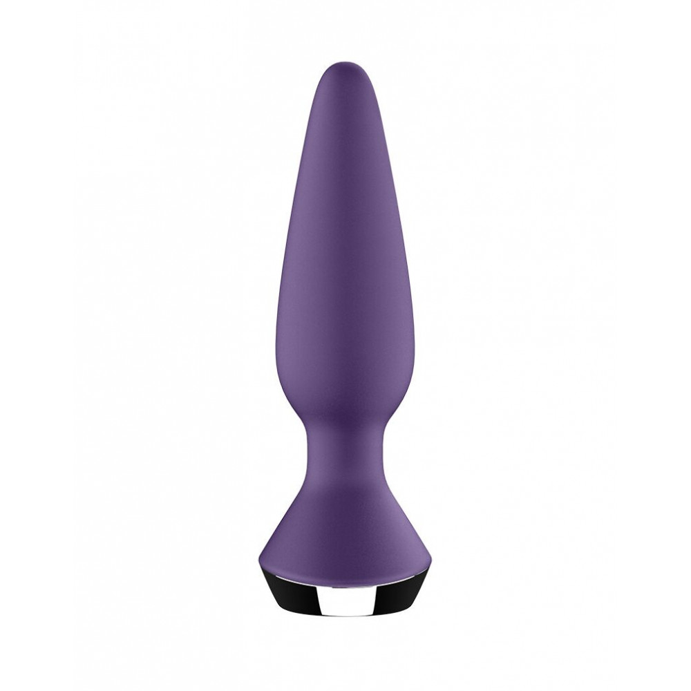  - Анальная смарт-вибропробка Satisfyer Plug-ilicious 1 Purple 3