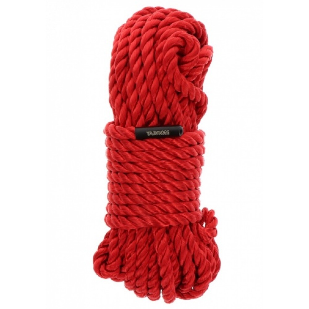 Секс игрушки - Бондажная веревка Taboom Bondage Rope, 10 м х 7 мм, красная 2