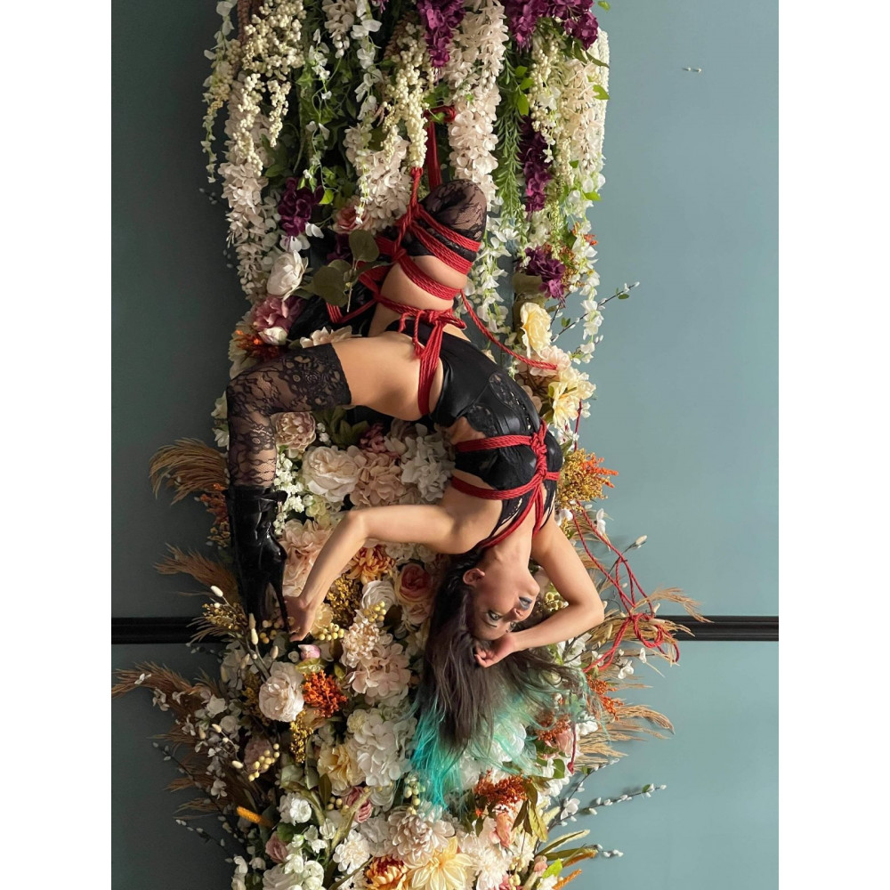  - Бандажна мотузка Taboom Bondage Ropes, 10 м х 7 мм, червона 4