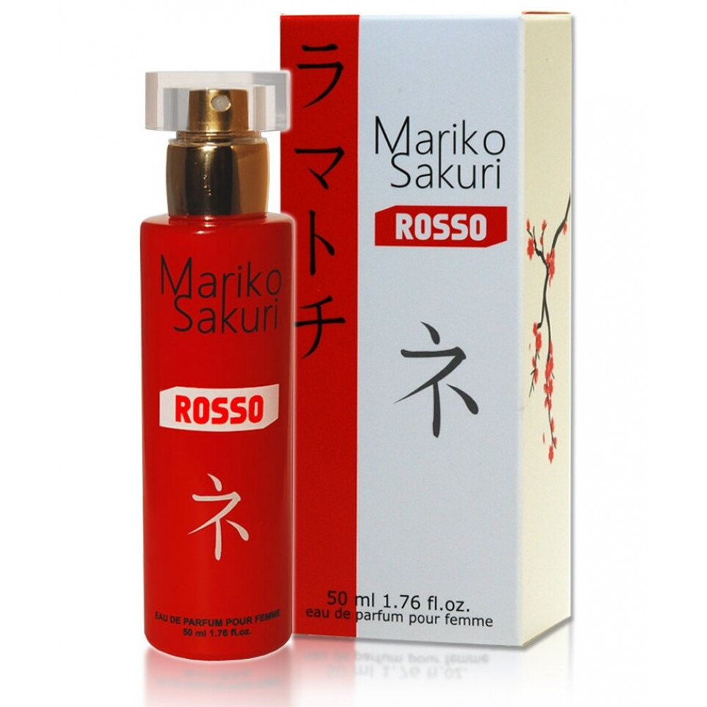  - Духи с феромонами для женщин Mariko Sakuri ROSSO, 50 ml