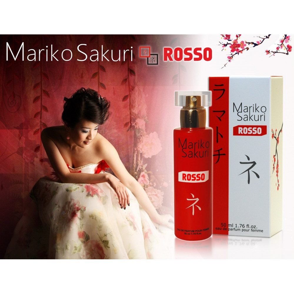  - Духи с феромонами для женщин Mariko Sakuri ROSSO, 50 ml 1
