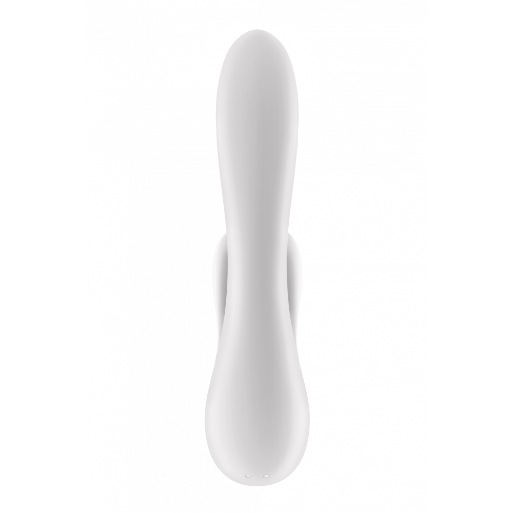 Смарт игрушки - Двойной смарт вибратор SATISFYER DOUBLE FLEX WHITE 5