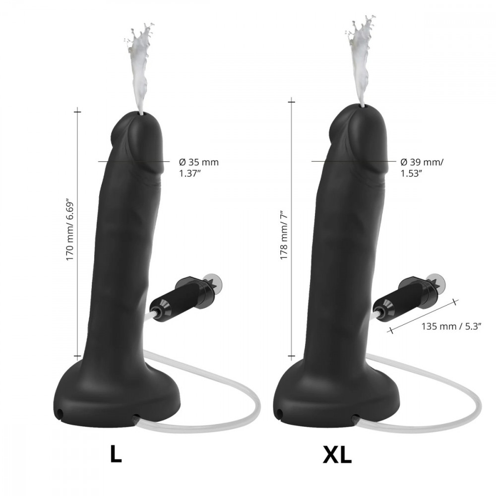 Секс игрушки - Фаллоимитатор с эффектом семяизвержения XL Strap-On-Me 6