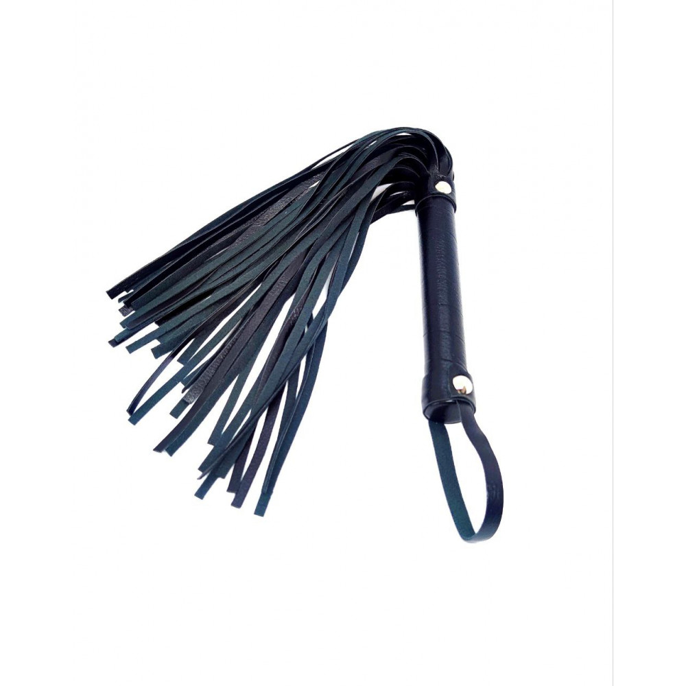 Разное - Флоггер екокожа L DS Fetish Flogger чорний 38см
