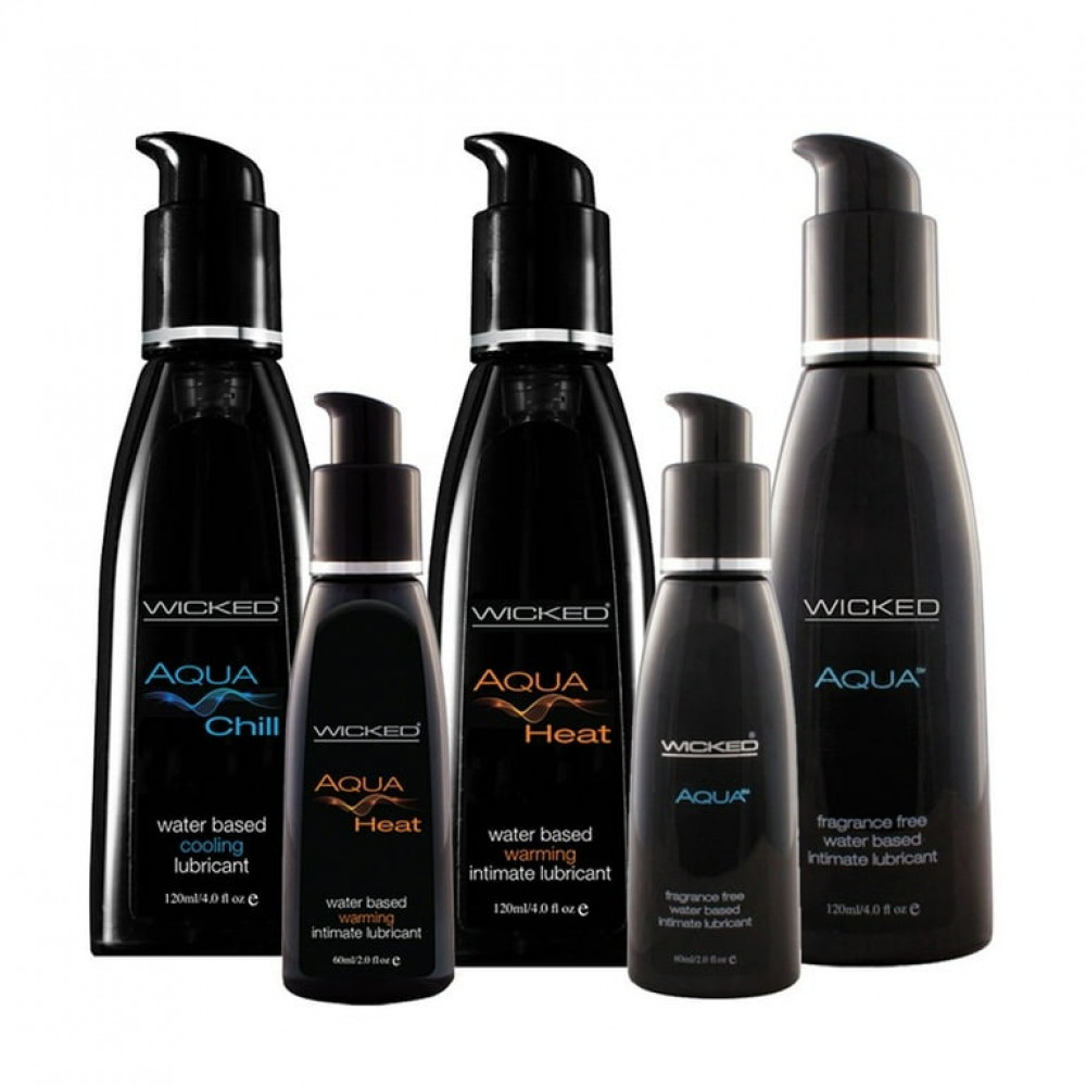 Різне - Лубрикант збуджуючий з ефектом зігрівання WICKED AQUA HEAT на водній основі, 60 мл 3