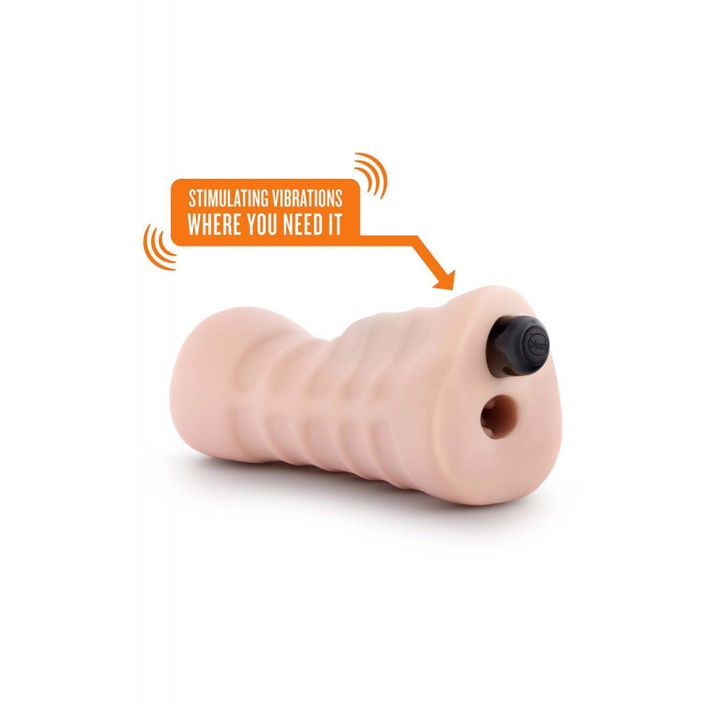 Разное - Мастурбатор Рот реалистичный Blush ENLUST NICOLE с вибропулей в комплекте 3