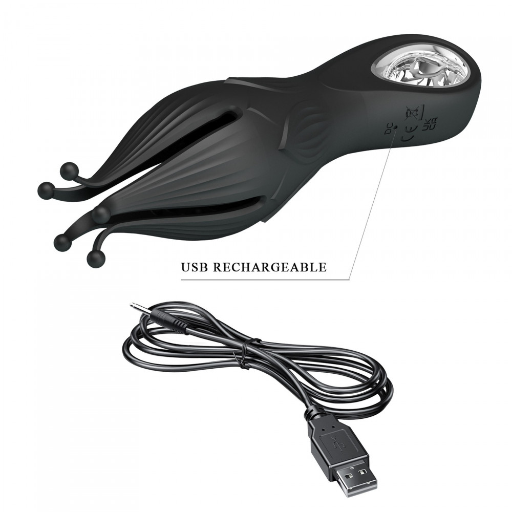 Різне - Мастурбатор з вібрацією Pretty Love - Arella, BI-300082 7