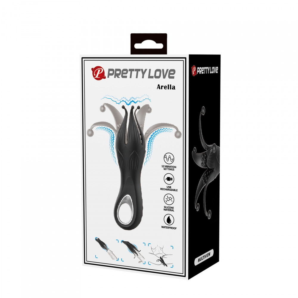 Різне - Мастурбатор з вібрацією Pretty Love - Arella, BI-300082 9