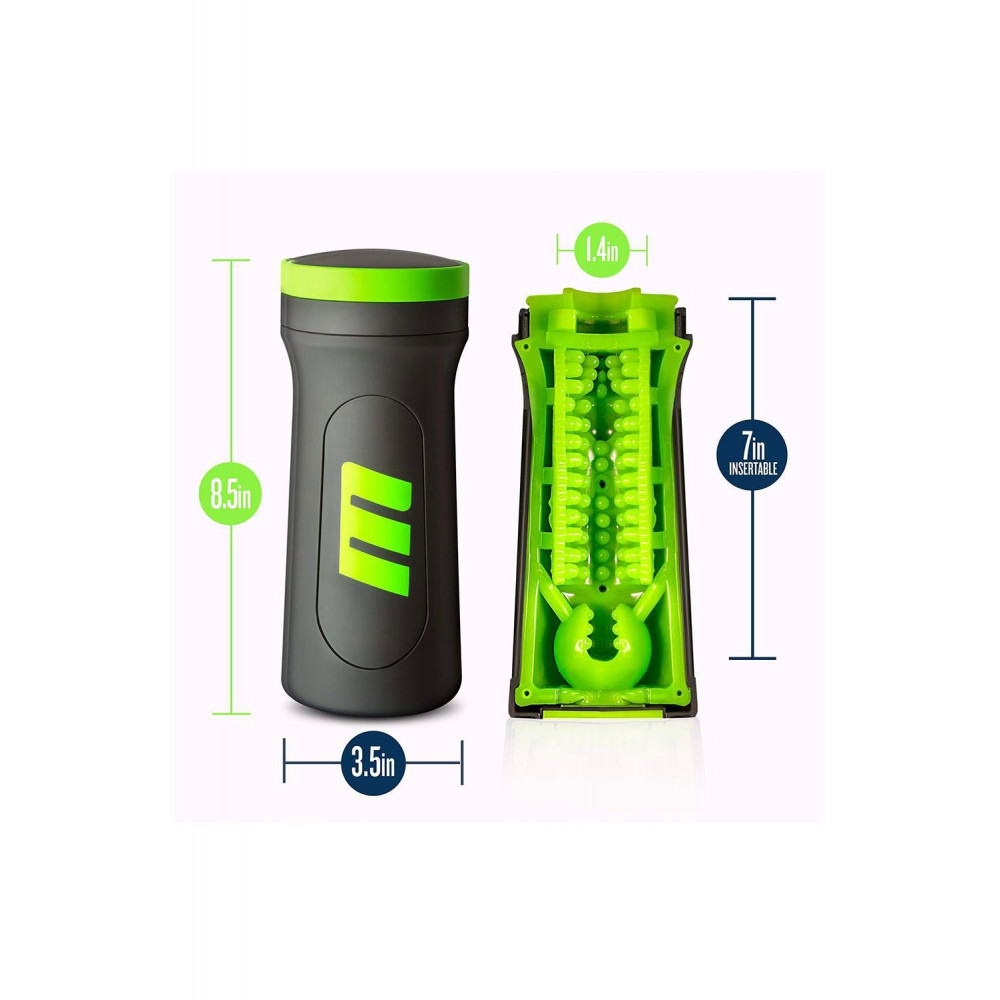 Разное - Мастурбатор в колбе M FOR MEN M2 SUPERIOR STROKER BLACK 4