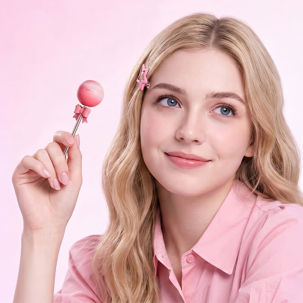 - Вібратор BeYourLover SWEET BOBO у формі льодяника, рожевий, 12.3 х 3.7 см 2