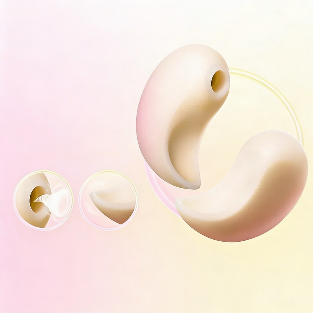  - Набір 2в1 Zemalia Bao Yue +APP з вібро і вакуумним стимулятором, градієнтний рожевий 2