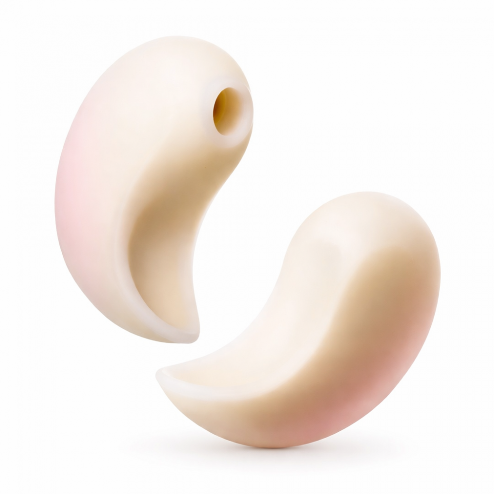  - Набір 2в1 Zemalia Bao Yue +APP з вібро і вакуумним стимулятором, градієнтний рожевий 3