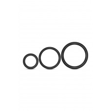 Набор эрекционных колец Blush Performance VS4 черный