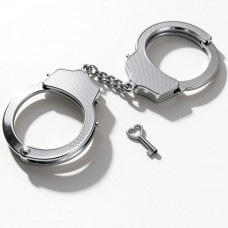 Наручники металеві DS Fetish, срібні
