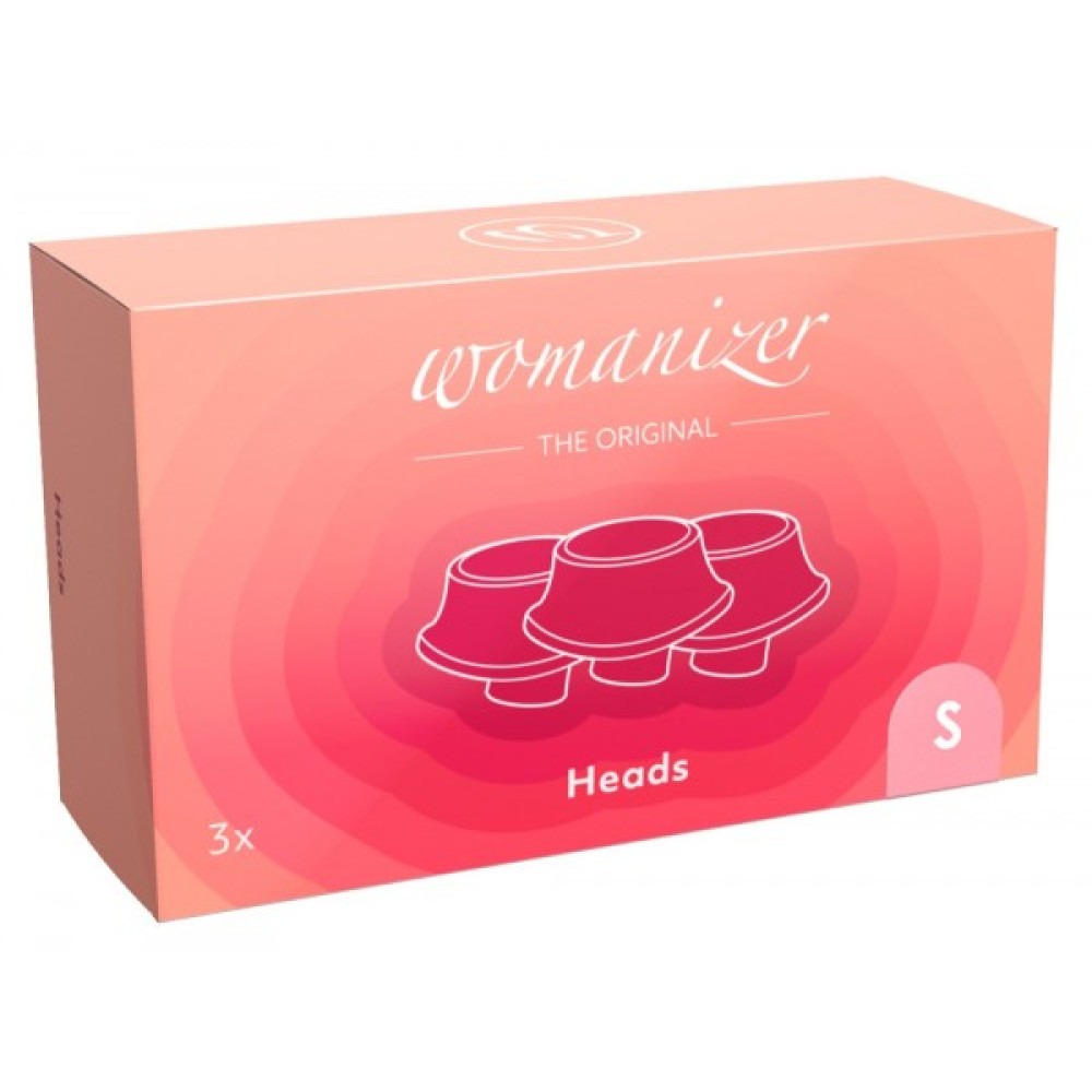 Вакуумный вибратор - Сменные насадки на Womanizer Premium и Classic, размер S 3