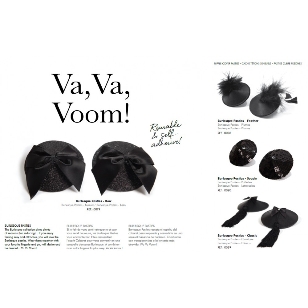 Різне - Пестиси з китицями BURLESQUE Bijoux Indiscrets 5