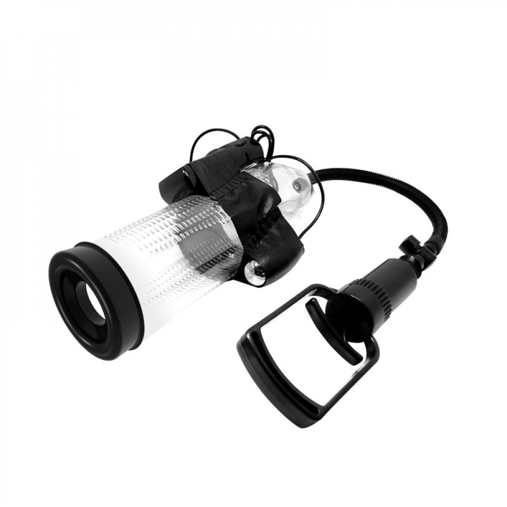 Помпы - Помпа для пениса Pretty Love Alexander с вибрацией, 24.5 х 7.3 2