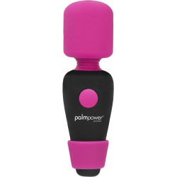 Мінівібромасажер PalmPower Pocket із чохлом на блискавці, водостійкий, перезаряджуваний, довжина 9см
