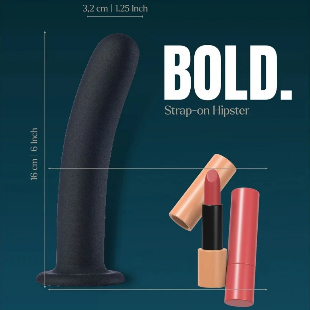 Страпоны - Страпон на кружевных трусиках Dream Toys Bold Phoenix, S, черный, 15,5 × 3 см 10