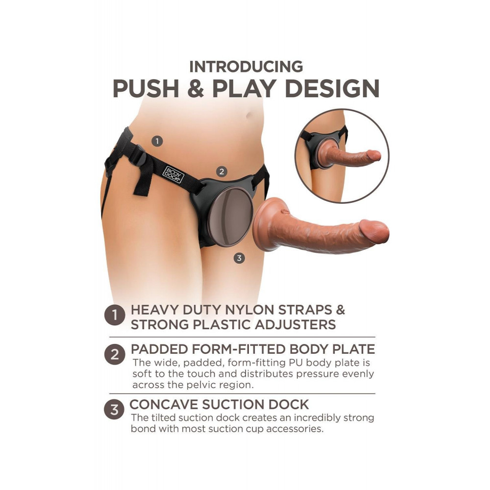 Страпони - Страпон реалістичний Pipedream King Cock Elite подвійний щільності, 20.5 см х 3.5 см 8