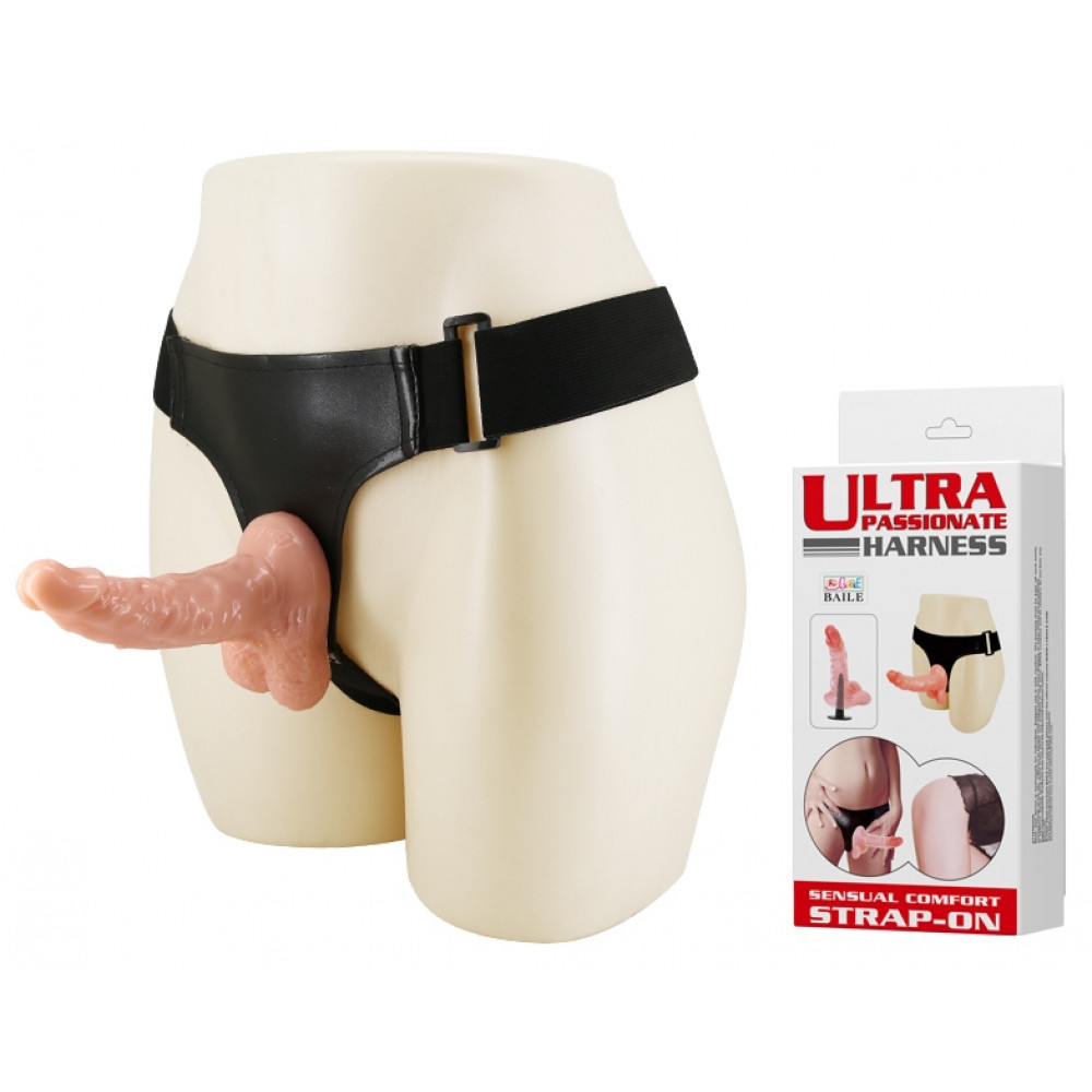  - Страпон Ultra passionate Harness - SENSUAL COMFORT STRAP-ON, BW-022007