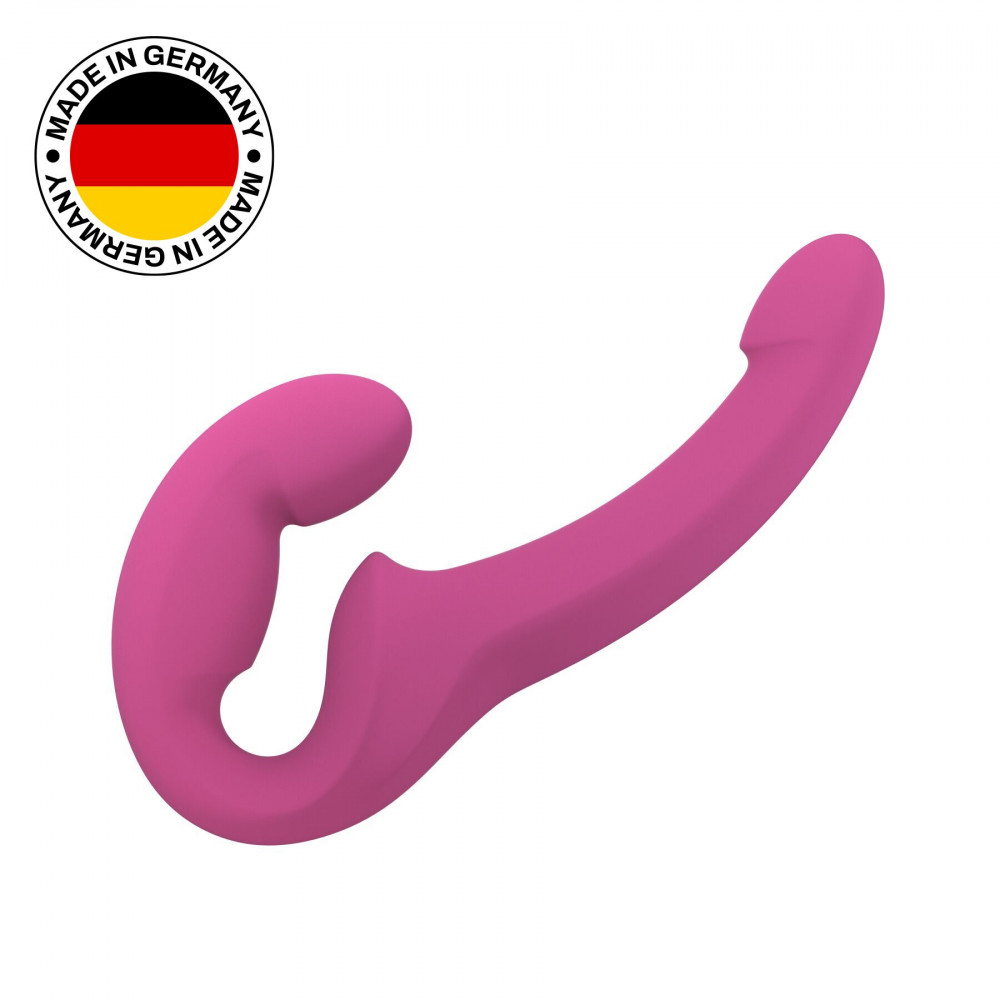 Страпони - Безремінний страпон Fun Factory SHARE LITE blackberry, регульований, полегшена модель