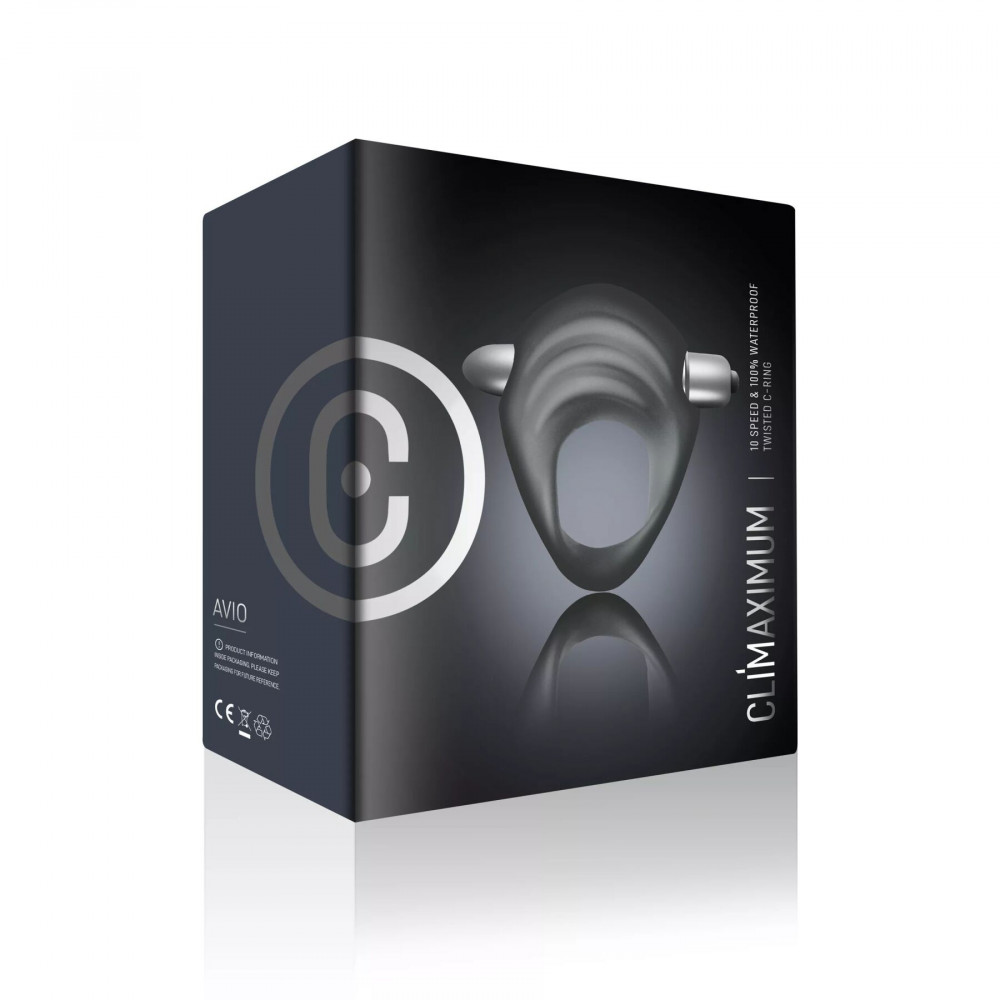 Эрекционные кольца с вибрацией - Эрекционное кольцо Climaximum Avio 3