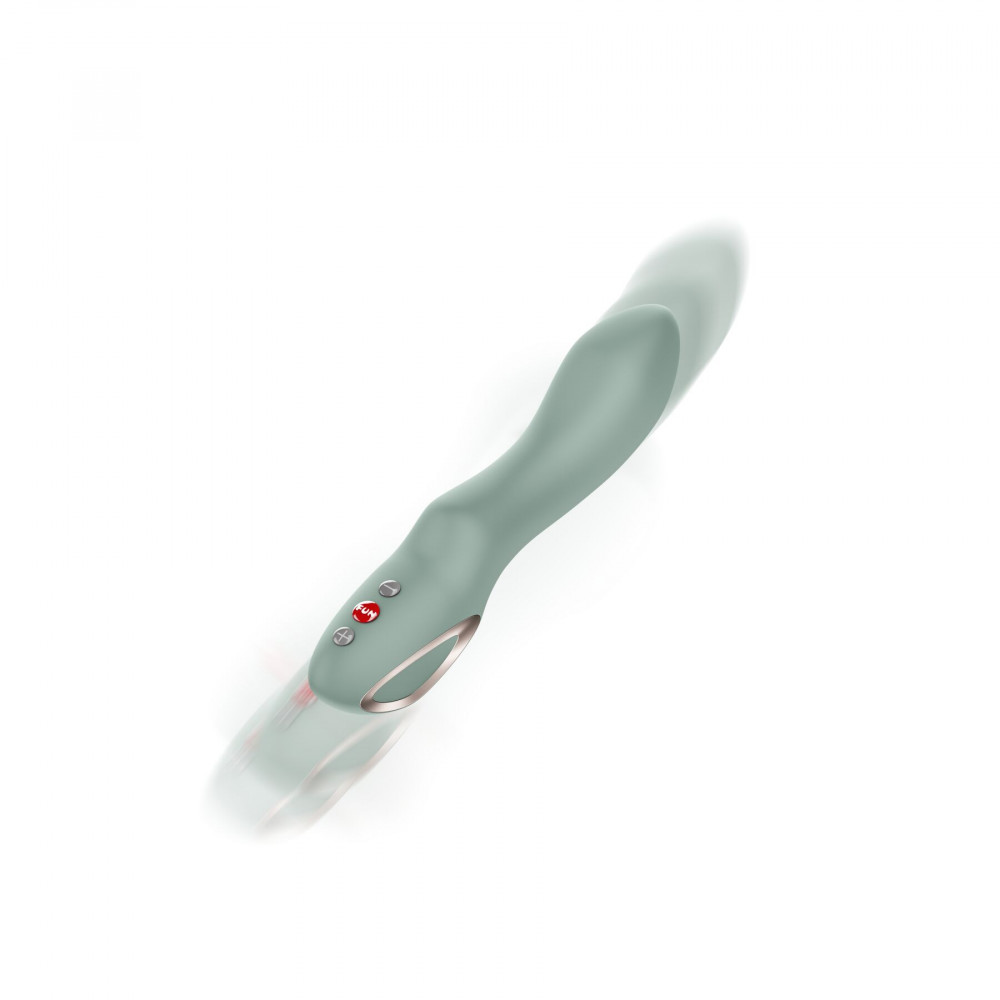 Класичний вібратор - Пульсатор Fun Factory Stronic Dive Light Green, 8 режимів роботи, перезаряджуваний 4