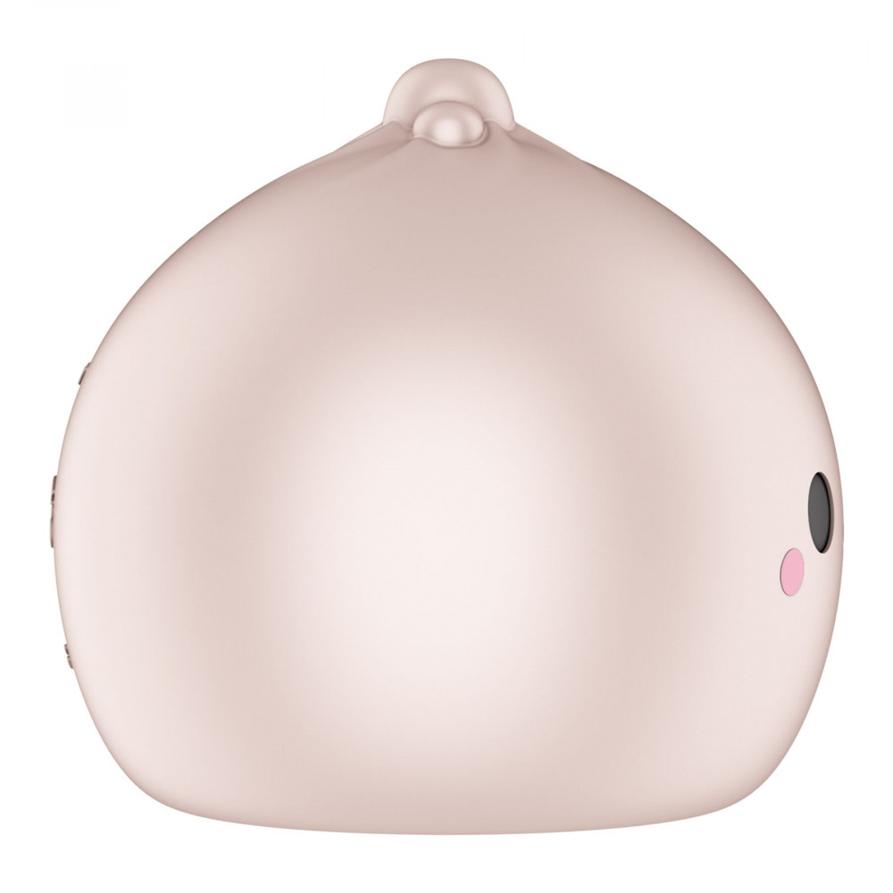 Вакуумный вибратор - Вакуумный клиторальный стимулятор Satisfyer Mochi Beige 3