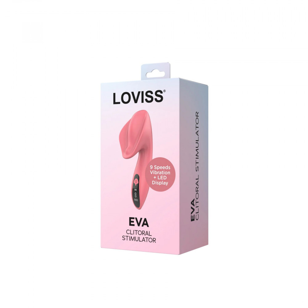 Вибропули и мини-вибраторы - Вибратор для клитора и вульвы Loviss Eva Clitoral Stimulator, 9 режимов 5