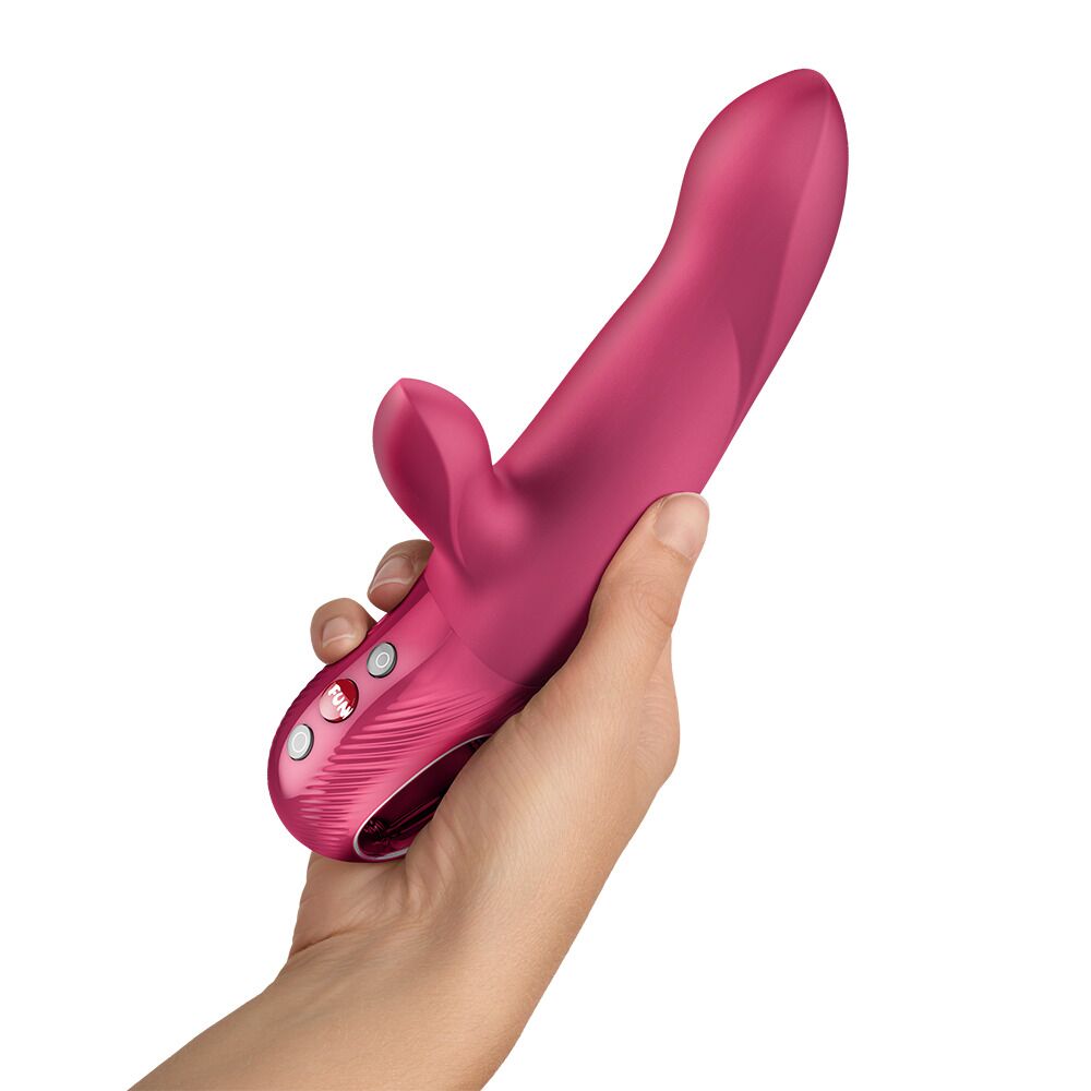 Классический вибратор - Пульсатор Fun Factory Bi Stronic Arc Raspberry 8