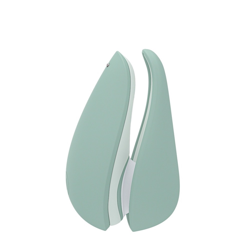 Вакуумний вібратор - Вакуумний кліторальний стимулятор, Womanizer Liberty 2 Sage, світло-зелений 2