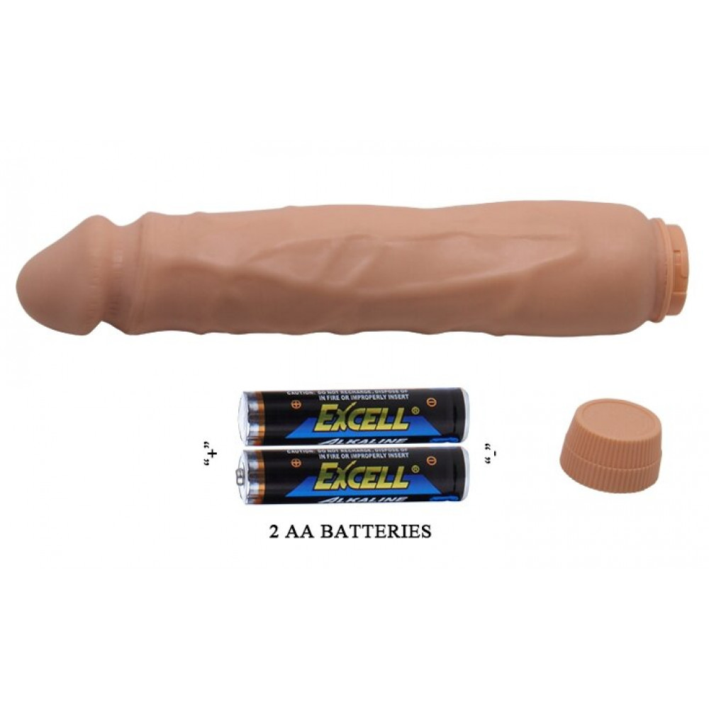  - Вибратор реалистик BARBARA BOB DILDO VIBRATOR, BW-001004R 10