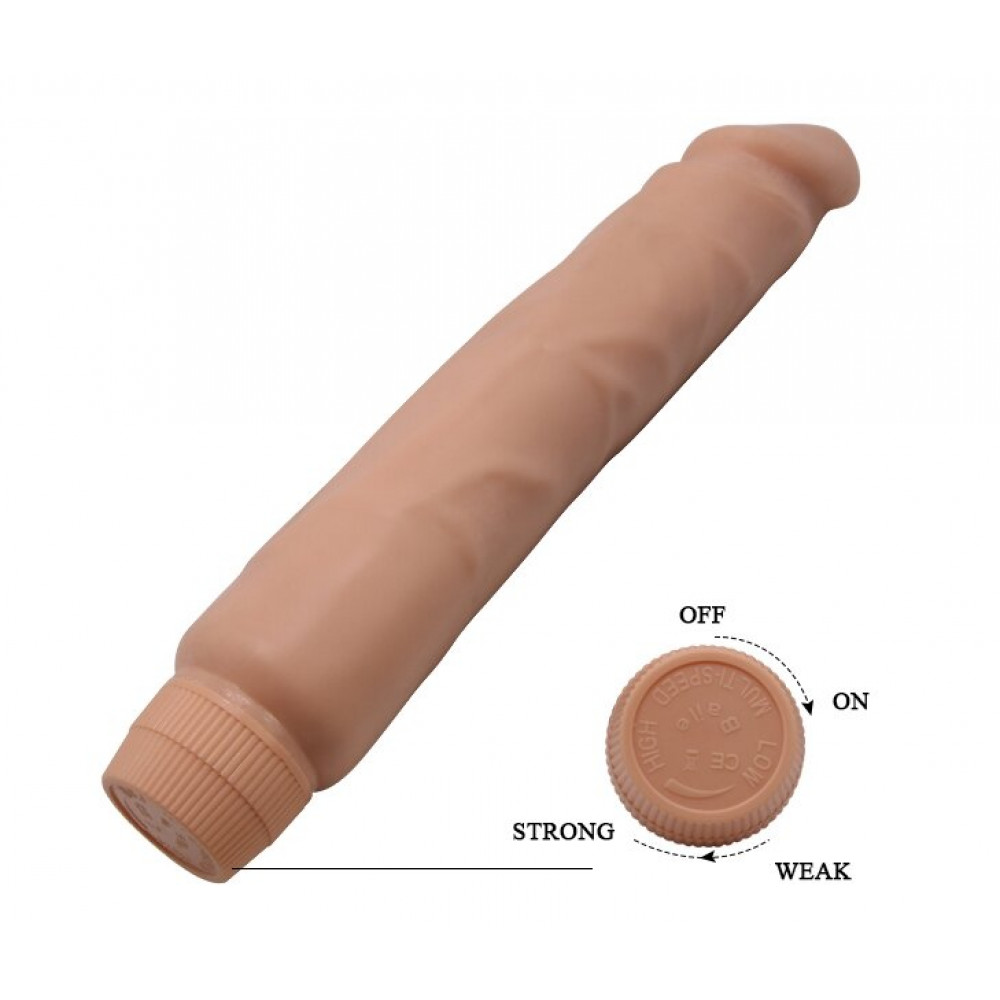  - Вибратор реалистик BARBARA BOB DILDO VIBRATOR, BW-001004R 9