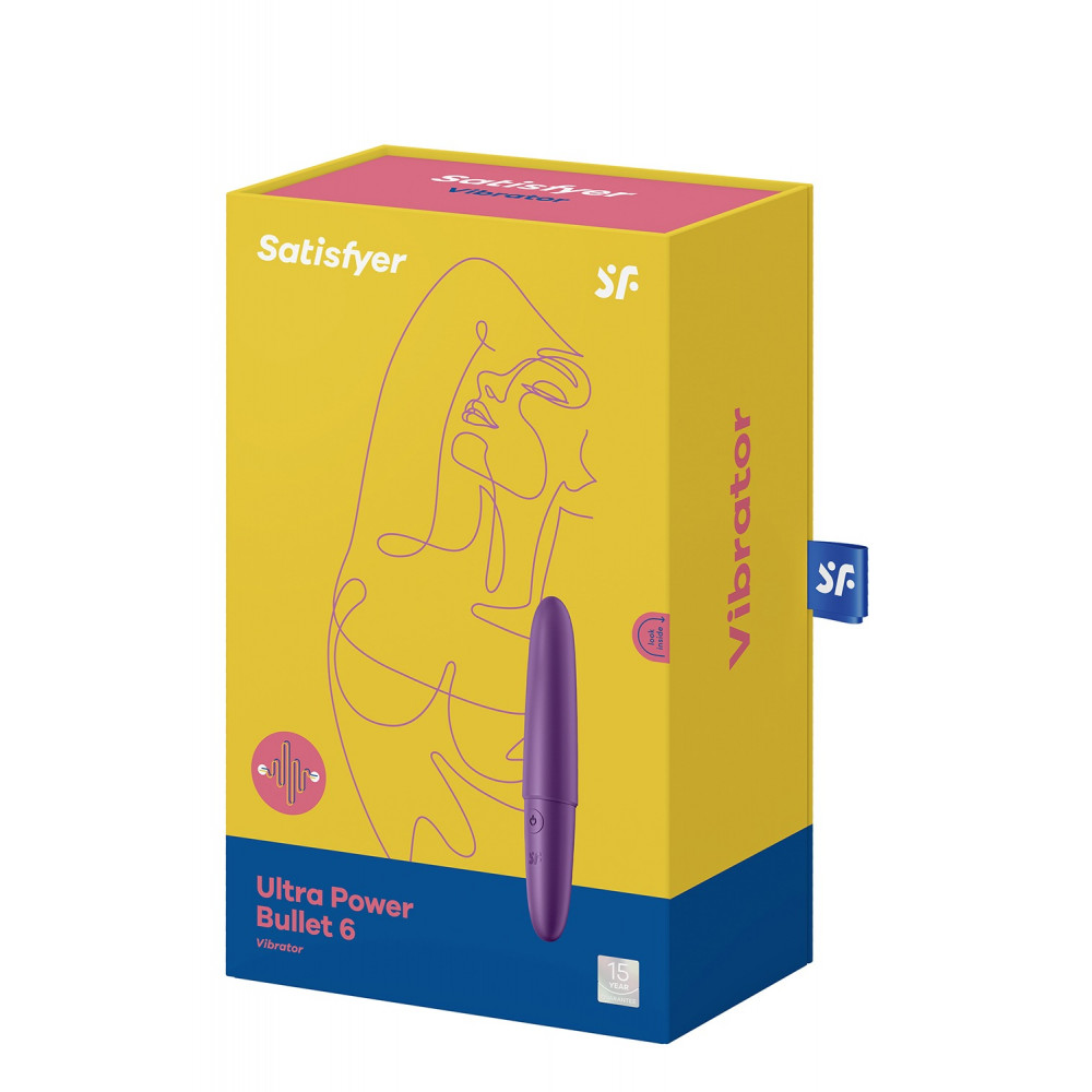 Разное - Вибропуля Satisfyer Ultra Power Bullet 6, фиолетовый 3