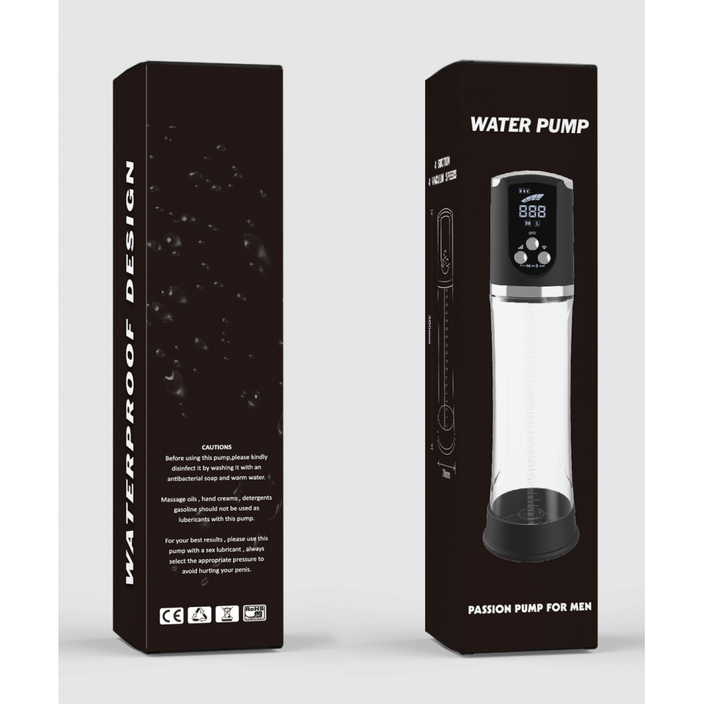  - Водонепроникна, автоматична вакуумна помпа із зарядкою від USB CANWIN Water Pump LCD, P468AU 6