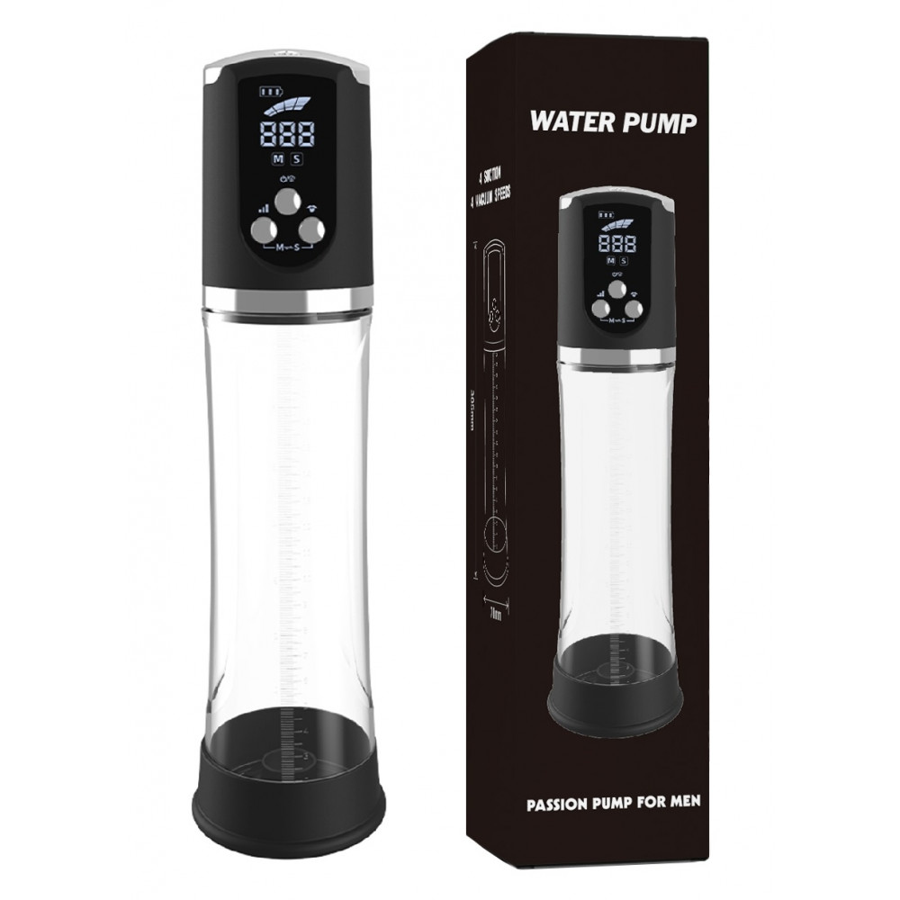  - Водонепроникна, автоматична вакуумна помпа із зарядкою від USB CANWIN Water Pump LCD, P468AU