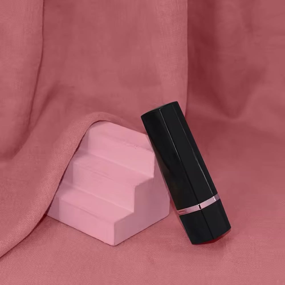 Різне - Вібратор для клітора для точкової стимуляції у вигляді помади Sweet Em з двома насадками 4