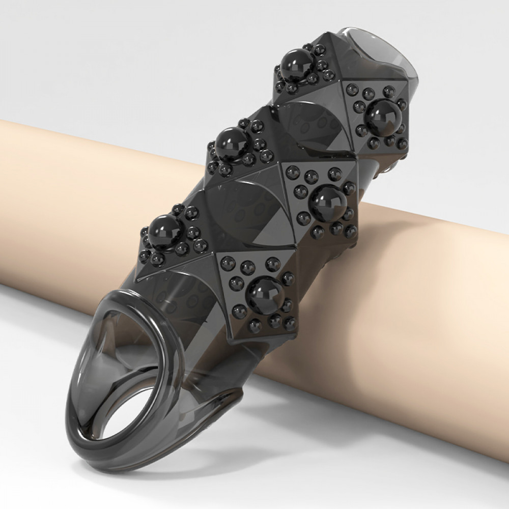 - Стимулююча насадка Meleon - Rider Locking Sleeve, PS-04 9