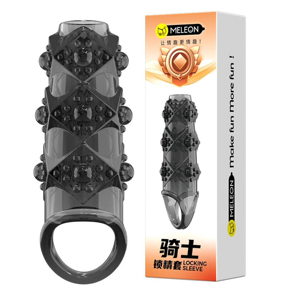 - Стимулююча насадка Meleon - Rider Locking Sleeve, PS-04
