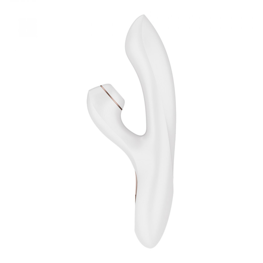 Секс игрушки - Вакуумный вибратор-кролик Satisfyer Pro+ G-Spot Generation 2 Wihte (мятая упаковка!!!) 4