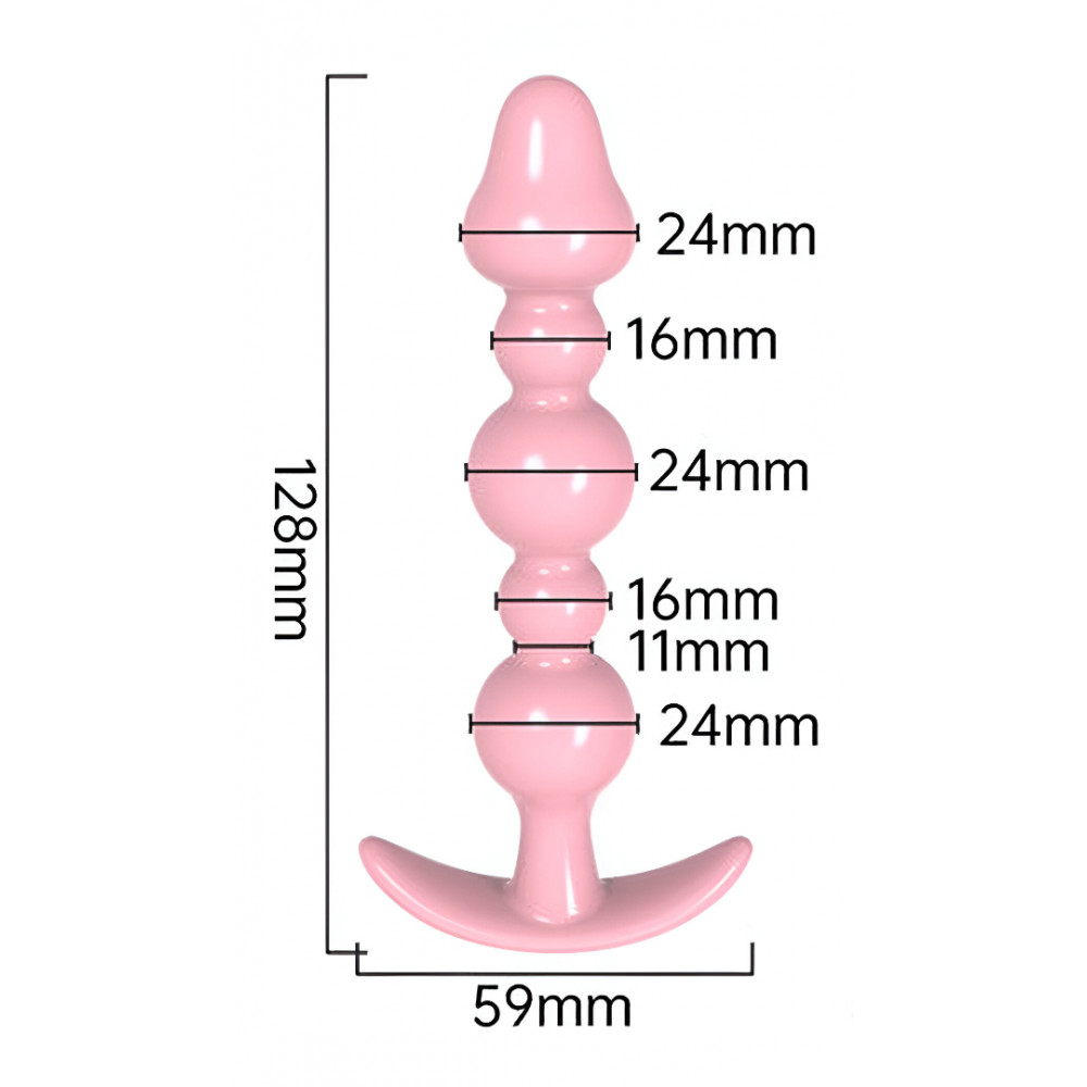 Разное - Анальные бусы Meleon Anal Beads - AP015 2