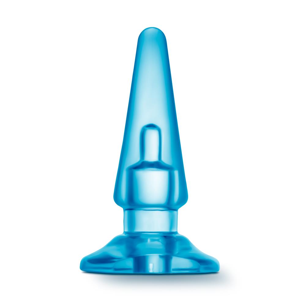 Анальные игрушки без вибрации - Анальный плаг B YOURS BASIC ANAL PLUG BLUE