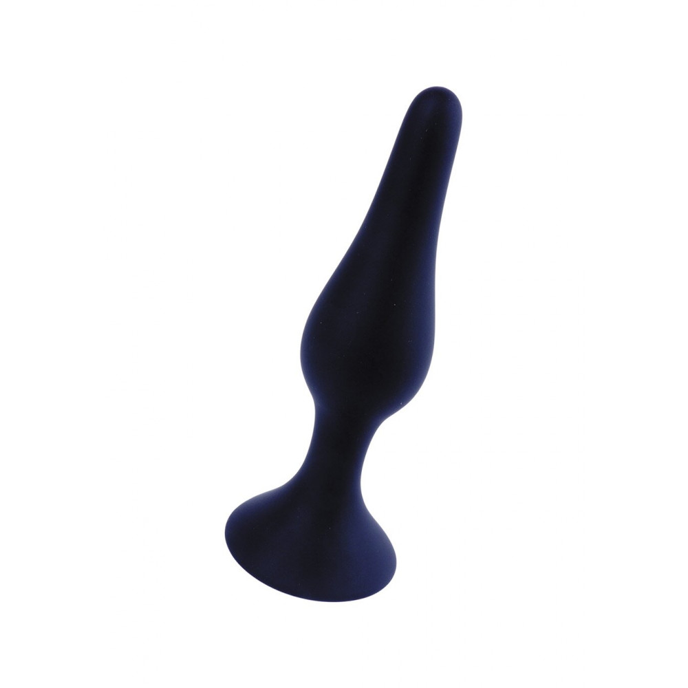 Анальные игрушки - Анальный плаг Silicone Plug Black - Medium, BS6400093