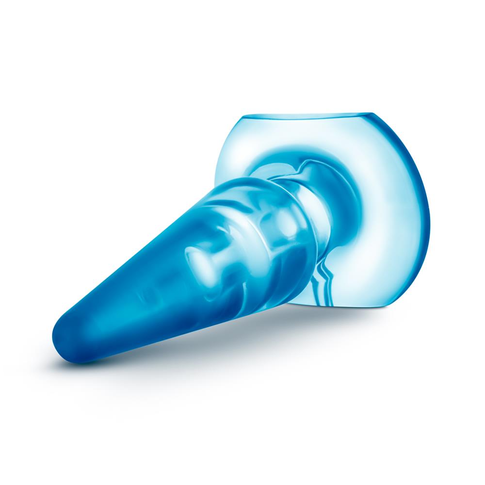 Анальные игрушки без вибрации - Анальный плаг B YOURS BASIC ANAL PLUG BLUE 2