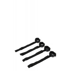 Набор бдсм для кровати WHIPSMART DIAMOND BED RESTRAIN KIT BLACK