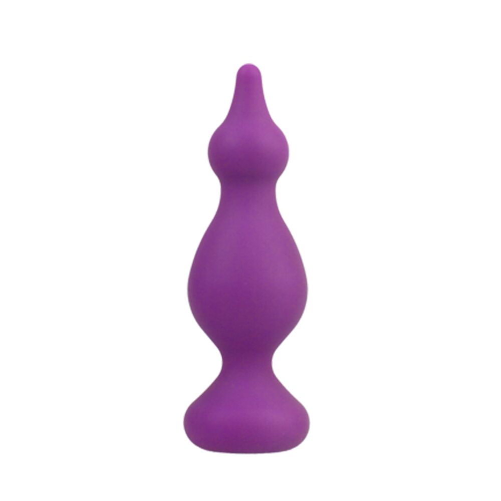 Анальная пробка - Анальная пробка Adrien Lastic Amuse Medium Purple (M) с двумя переходами, макс. диаметр 3,6 см